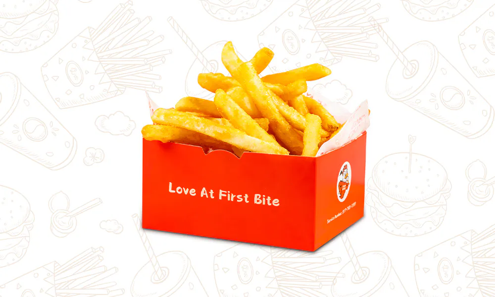 French Fries at Crispy Fried Chicken Burger，a Fried Chicken & Milk Tea Spot in Houston